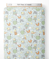 Tissu - Petit Prince et renards