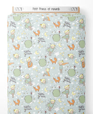 Tissu - Petit Prince et renards