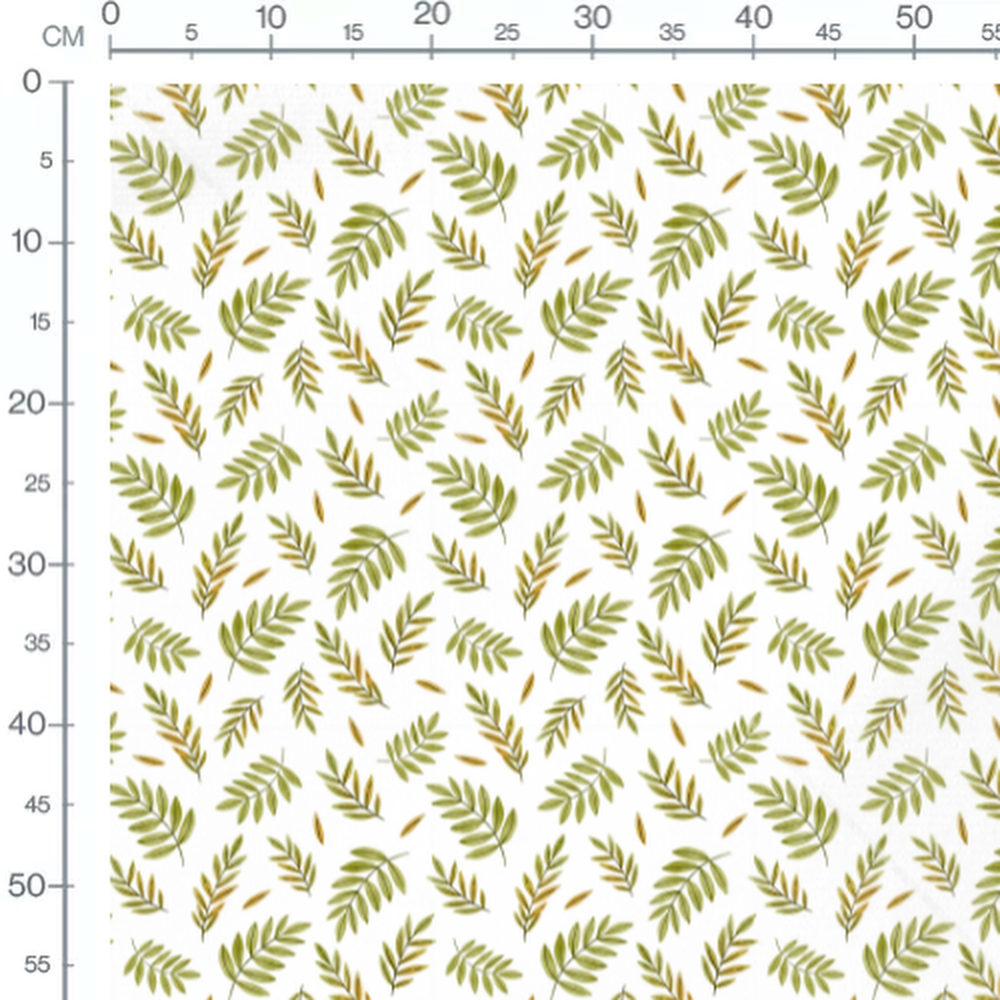 Tissu - Branches délicates et légères