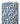 Tissu - Feuilles aquarelle bleu foncé