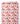Tissu - Fraises et fleurs sur rose