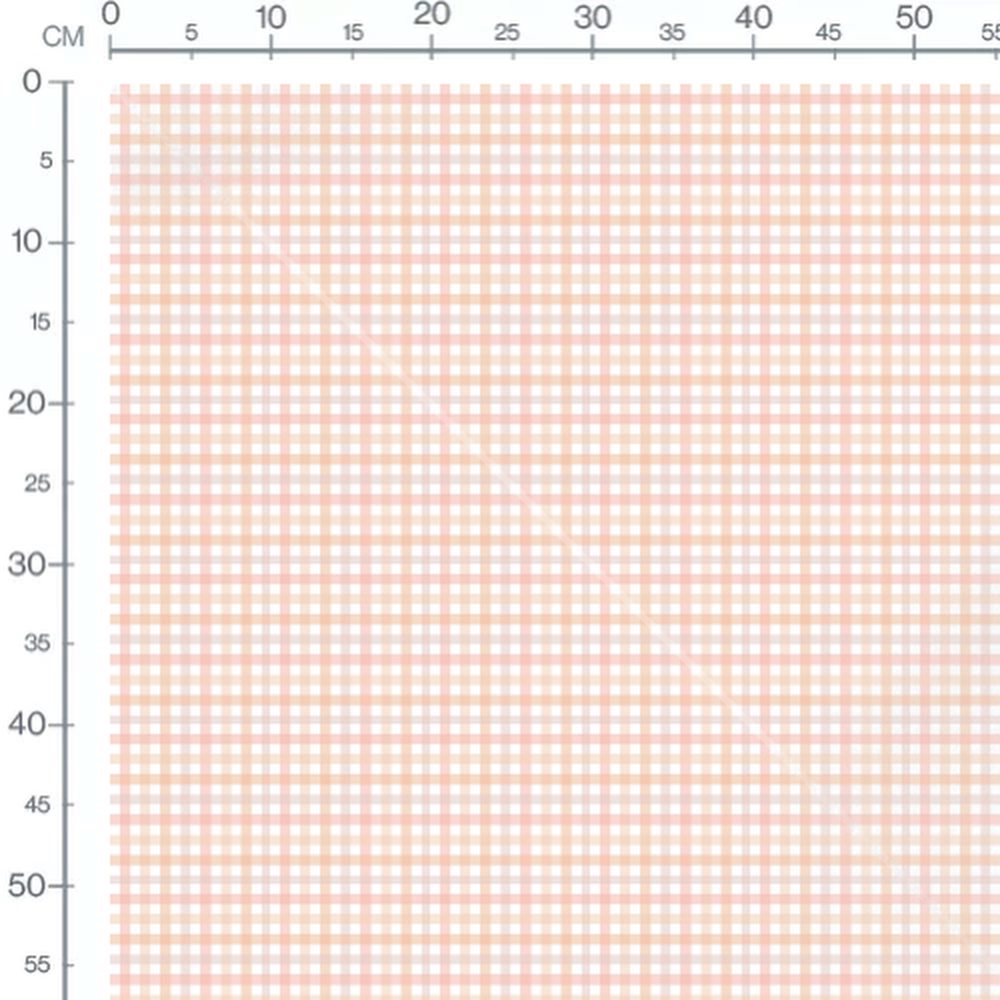 Tissu - Carreaux rose pâle et blanc
