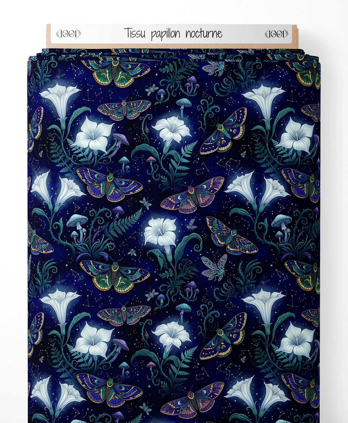 Tissu - papillon nocturne