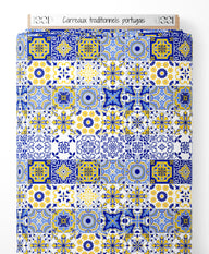 Tissu - Carreaux traditionnels portugais