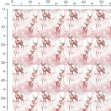 Tissu - Noel rose 4