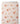 Tissu - Fleurs roses et oranges esquissées