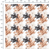 Tissu - feuilles d’erable automne