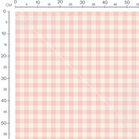 Tissu - Carreaux simples sur uni