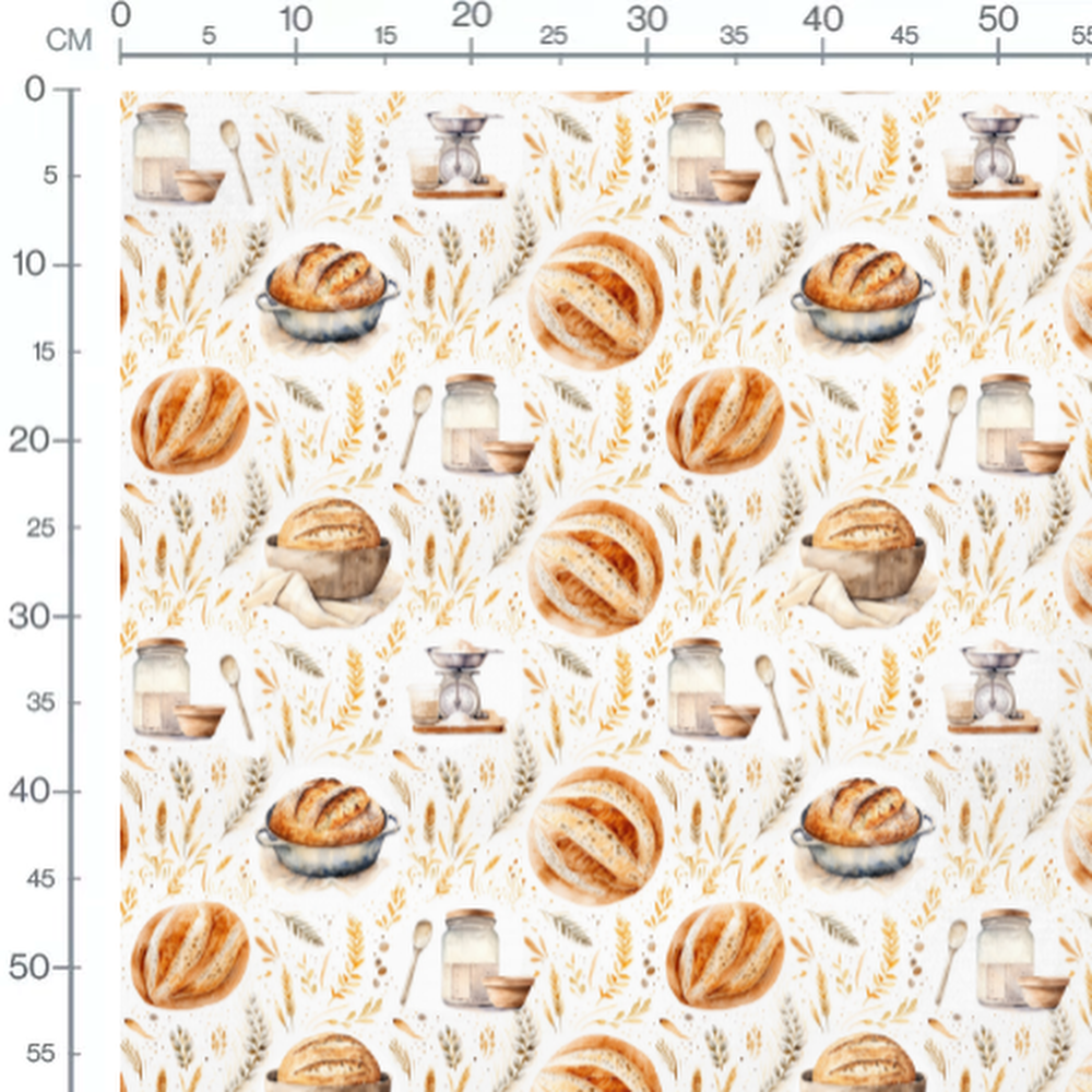 Tissu - Tissu Pain Campagne