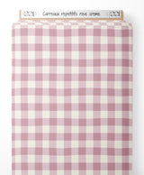 Tissu - Carreaux répétitifs rose crème