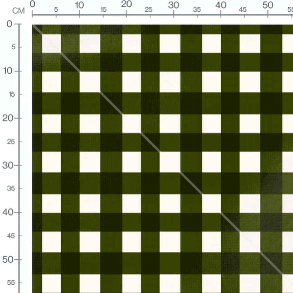 Tissu - Carreaux foncés et blancs