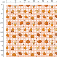 Tissu - Motifs festifs automne