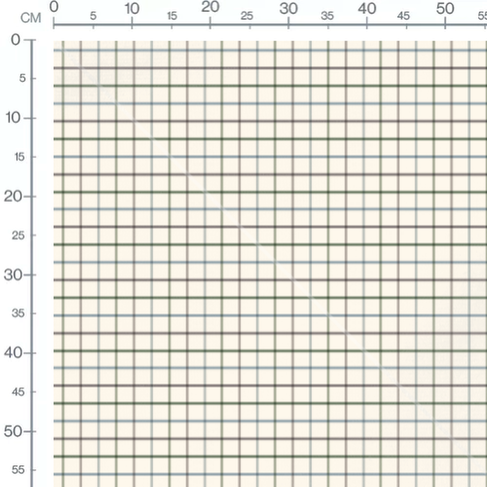 Tissu - Carreaux verts et gris