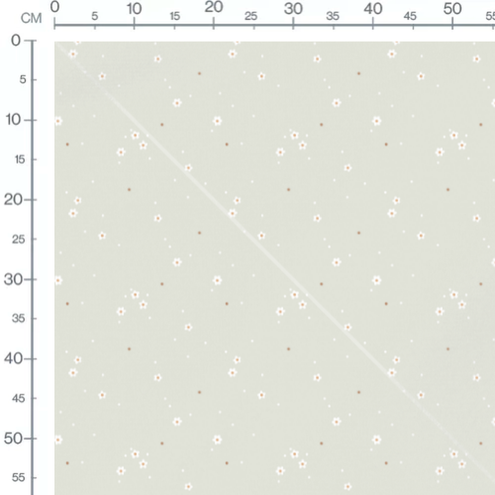 Tissu - Ours cadeaux et branches
