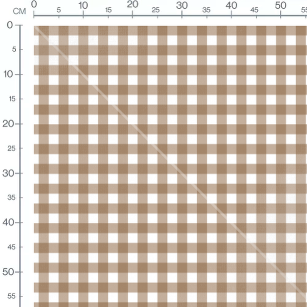 Tissu - Carreaux beiges simples