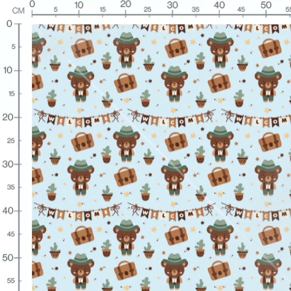 Tissu - Ours et accessoires aventure