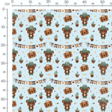 Tissu - Ours et accessoires aventure