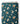 Tissu - Fleurs orange et blanches bleu
