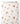 Tissu - Fleurs marron et blanches 2