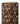 Tissu - Fleurs et papillons marron