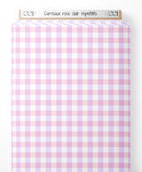 Tissu - Carreaux rose clair répétitifs