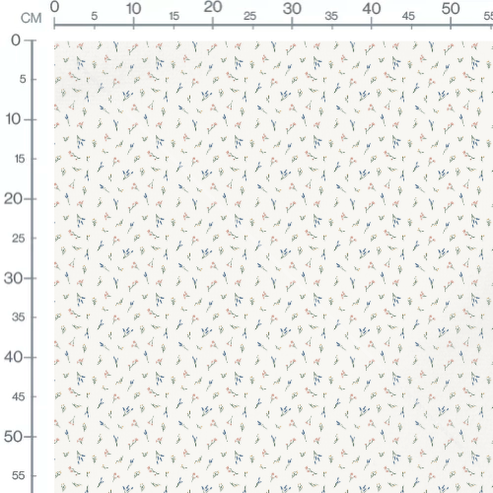 Tissu - Chats squelettes sur gris