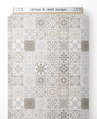 Tissu - Carreaux de ciment classiques