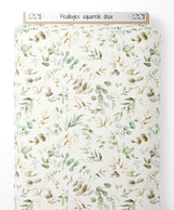 Tissu - Feuillages aquarelle doux