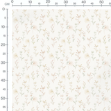 Tissu - Variété de fleurs pastel
