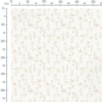 Tissu - Variété de fleurs pastel