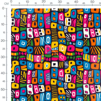 Tissu - pop art africain