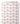 Tissu - Lapins roses et fleurs blanches 2