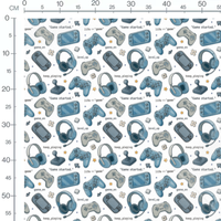 Tissu - Accessoires de jeu bleus