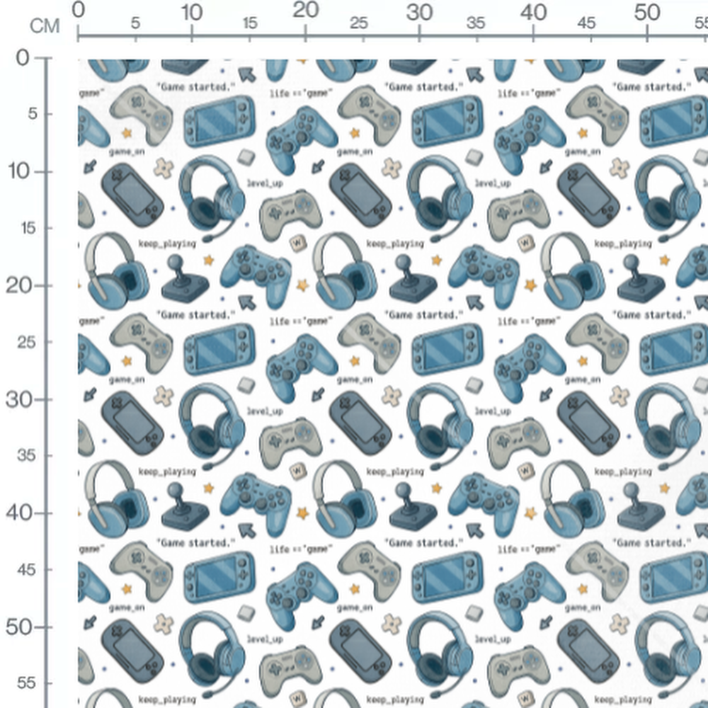 Tissu - Accessoires de jeu bleus