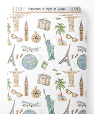 Tissu - Monuments et objets de voyage