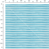 Tissu - Rayures bleues aquarelle