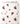 Tissu - Petites grappes de raisins rouges