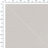 Tissu - Rayures blanches sur gris