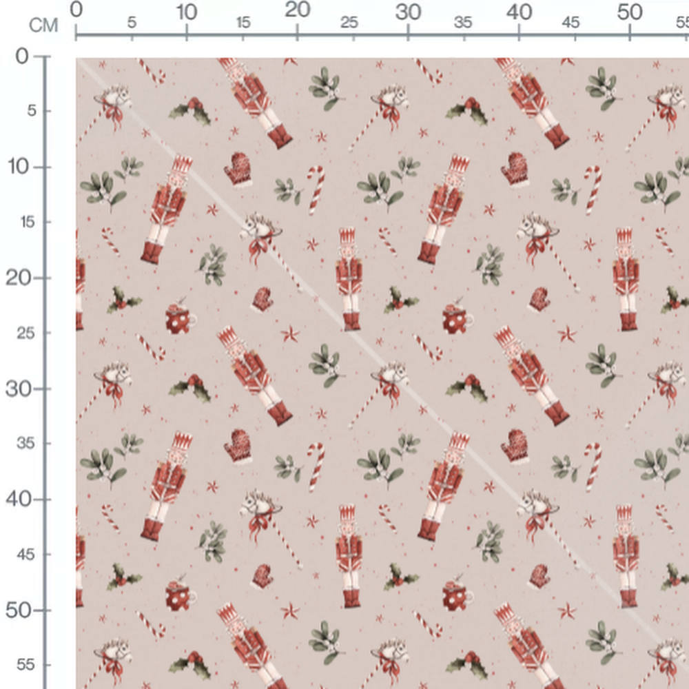 Tissu - Casse-noisettes et décorations