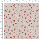 Tissu - Casse-noisettes et décorations