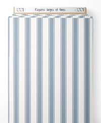 Tissu - Rayures larges et fines