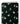 Tissu - Canards noirs et empreintes vertes 2