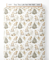 Tissu - Tissu Lutin Noel Petit Motif