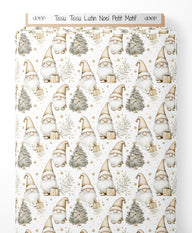 Tissu - Tissu Lutin Noel Petit Motif