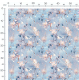 Tissu -  Fleur brillante 3