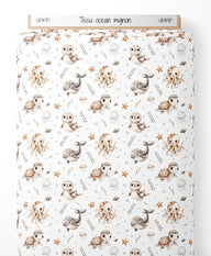 Tissu - océan mignon