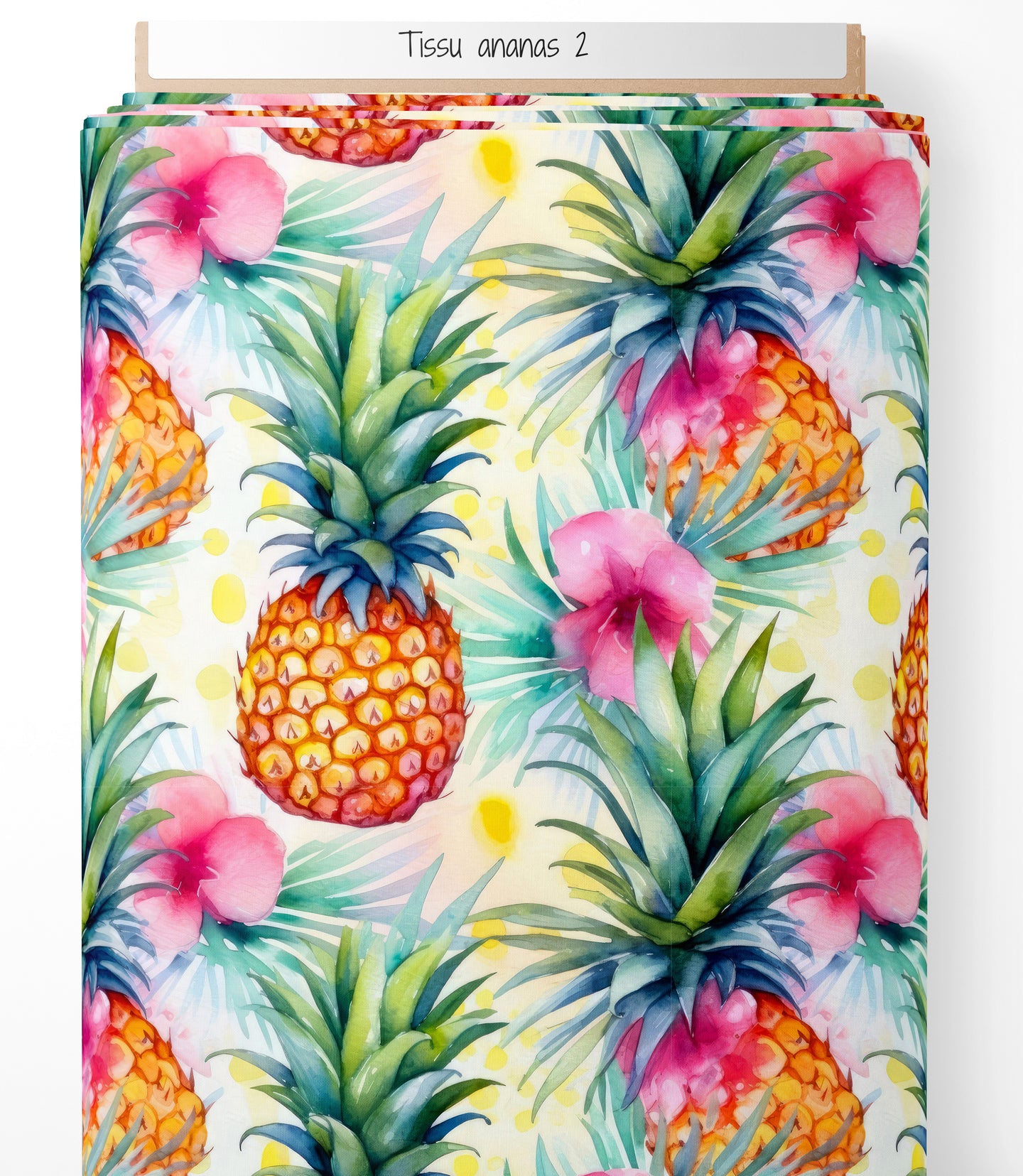 Tissu - Ananas 2