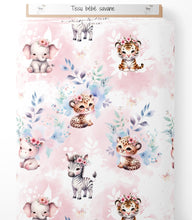 Tissu - Bébé savane