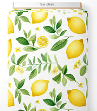 Tissu - Citrons