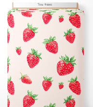 Tissu - Fraises